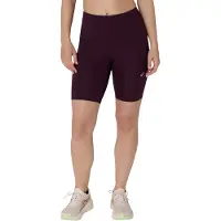 Asics Women's Road High Waist 8'' Sprinter Leggings da running Donna (S, lilla)