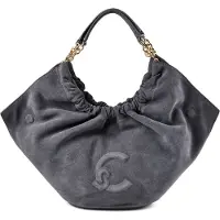 Coccinelle Smash Borsa a spalla Vera Pelle 26.5 cm grigio