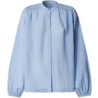 Pepe Jeans per donna. PL3051552 Blusa Jennias blu (XL), Casual, Cotone, Manica lunga