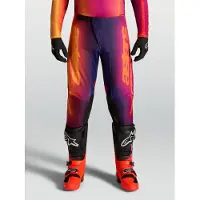 Alpinestars Pantaloni Fluid Kepler 2027 Dark Pur Orange, Taglia: 30