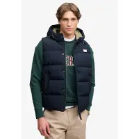 Superdry per uomo. M5012425A Giacca Everest blu navy (XL), Casual, All'aperto, Nylon riciclato