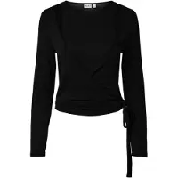 Pieces Top A Maniche Lunghe | Nero | M