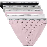 Calvin Klein Underwear Slip grigio sfumato / rosa / nero / bianco