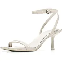 Bershka Sandalo con cinturino bianco