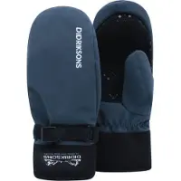 Didriksons Kid's Lovas Mitten Guanti Bambini (4, blu/nero)