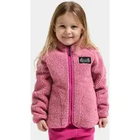 Didriksons Kid's Gibbs Full-Zip 2 Giacca in pile Bambini (80, fuchsia)