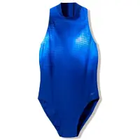 Speedo Women's Print Hydrasuit Swimsuit Costume intero Donna (48, blu)