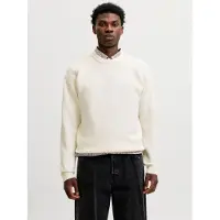 Jack & Jones Pullover 'JJESoho Ollie' écru