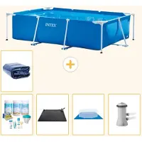 Intex Piscina fuori terra rettangolare - 300x200x75 cm - 6 pezzi - Modello S20054