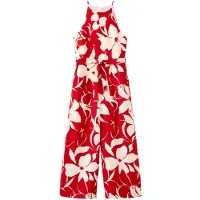 Mango Tuta jumpsuit 'Milos' avorio / rosso sangue