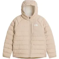 The North Face Girl's Reversible Perrito Hooded Jacket Giacca sintetica Bambini (S, beige)