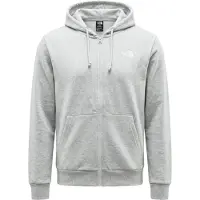 The North Face - Felpa con cappuccio - M Evolution Simple Dome Regular Full Zip TNF Pale Grey Heather per Uomo in Cotone - Taglia XS - Grigio