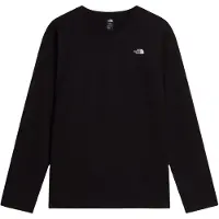 The North Face Women's TNF Essential Simple Dome RLX L/S Maglia a manica lunga Donna (XXL, nero)