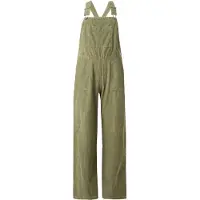 Roxy - Combinaison longue en velours côtelé - Trailblazer Overall Oil Green per Donne in Cotone - Taglia M - Kaki
