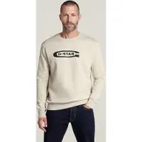 G-Star Old Skool Crew Sweat L/s Whitebait Taglia: S | Maglioni a maglia Outlet | Uomo | Bianco