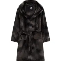 We fashion Accappatoio terra d'ombra / marrone scuro / nero