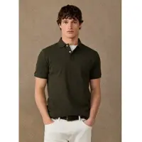Hackett London per uomo. HM5600241 Polo H Logo verde (S), Casual, Cotone, Manica corta