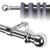OEM Asta per tende - Telescopica - - Acciaio - Per interni