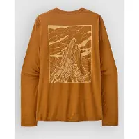 Patagonia L/S Cap Cool Daily Shirt Cloud Crag Maglia funzionale Uomo (XXL, marrone)