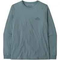 Patagonia L/S Cloud Crag T-Shirt Maglia a manica lunga Uomo (XXL, turchese)