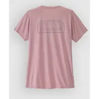 Patagonia Women's Capilene Cool Daily Shirt P-6 Cosmos Maglia funzionale Donna (XL, fuchsia)