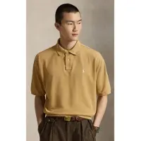 Ralph Lauren per uomo. 710B18907007 Polo in piqué Relaxed Fit beige (S), Casual, Cotone, Manica corta