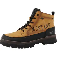 Mustang Boots stringati camello / nero