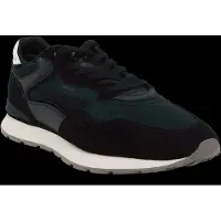 HOFF per uomo. 22602431 Sneakers in pelle Black City (41), Nero, Basso, Camoscio, Stringhe, Casual