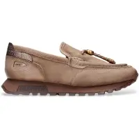 Hispanitas per donna. HI265128 Mocassini in pelle Oregon taupe (37), Basso, Nessuno, Casual