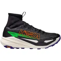 Hoka One One - Scarpe trail - Tecton X 4 M Black/Neon Green per Uomo - Taglia 42 2/3 - Nero