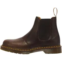 Dr. Martens unisex. 31989200 Stivaletti in Pelle Chelsea 2976 Ambassador marroni (46), Marrone, Basso, Nessuno, Casual