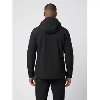 Ecoalf per uomo. MCMGAJKDILUV0434W26-319 Giacca Black Deluge (M), Nero, Casual, Polister riciclato