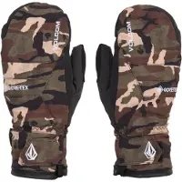 Volcom - Moufles en GORE-TEX&reg; - Stay Dry Gore-Tex Mitt Camoflauge - Taglia L - Marrone
