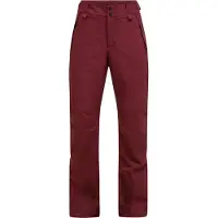 Peak Performance - Pantaloni da sci isolanti - W Anima Insulated Pants Porto in Poliestere Riciclato - Taglia XS - Bordeaux