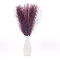 OEM Decorazione in erba della pampa sintetica, 55 cm, viola intenso, 20 pezzi
