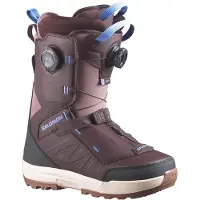 Salomon Snowboard - Scarponi da snowboard - Vista Dual BOA Coffee Bean/Brown Lentil/Brunnera - Taglia 37 - Marrone
