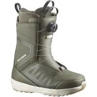 Salomon Snowboard - Scarponi da snowboard - Faction BOA Olive Night/Rosin/Rainy Day per Uomo - Taglia 43,5 - Verde
