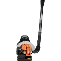 StarTech.com Zaino motosega, soffiatore per foglie - Motore a 2 tempi da 63 cc - Potenza: 2,7 kW - 6800 giri/min - Tubo regolabile - Ideale per la pulizia di giardini, neve e polvere