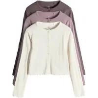 The Set Giacchetta crema / prugna / malva