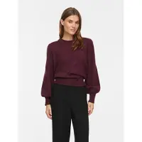 Vila Vimalu Scollo Rotondo Pullover A Maglia