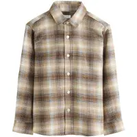Next Camicia camello / beige chiaro / blu chiaro / cioccolato