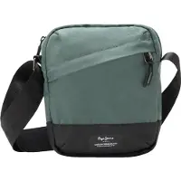 Pepe Jeans per uomo. PM0300052 Borsa a tracolla Fred Hall verde (OSFA), Casual, Poliestere