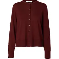 Selected Cardigan Donne Rosso L