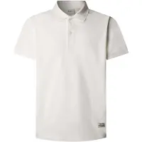 Pepe Jeans per uomo. PM5400200 Polo Owen bianco sporco (XXL), Casual, Cotone, Manica corta