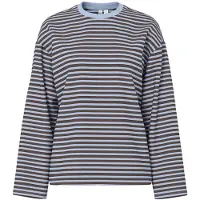 Pieces Top A Maniche Lunghe | Blu | L