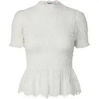Pieces Top A Maniche Corte | Bianco | S