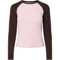 Pieces Top A Maniche Lunghe | Rosa | XS