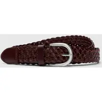 Selected Cintura In Pelle Uomini Marrone 110