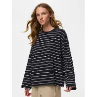 Pieces Top A Maniche Lunghe | Nero | XS