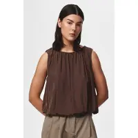 Pieces Top | Marrone | L